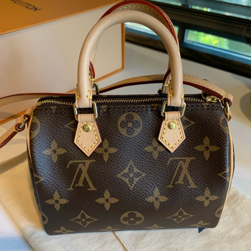 Louis Vuitton Brown Monogram Handbag